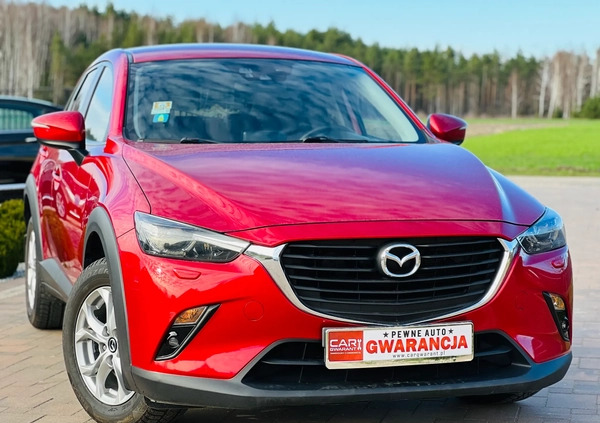 Mazda CX-3 cena 58900 przebieg: 128454, rok produkcji 2016 z Wolbrom małe 562